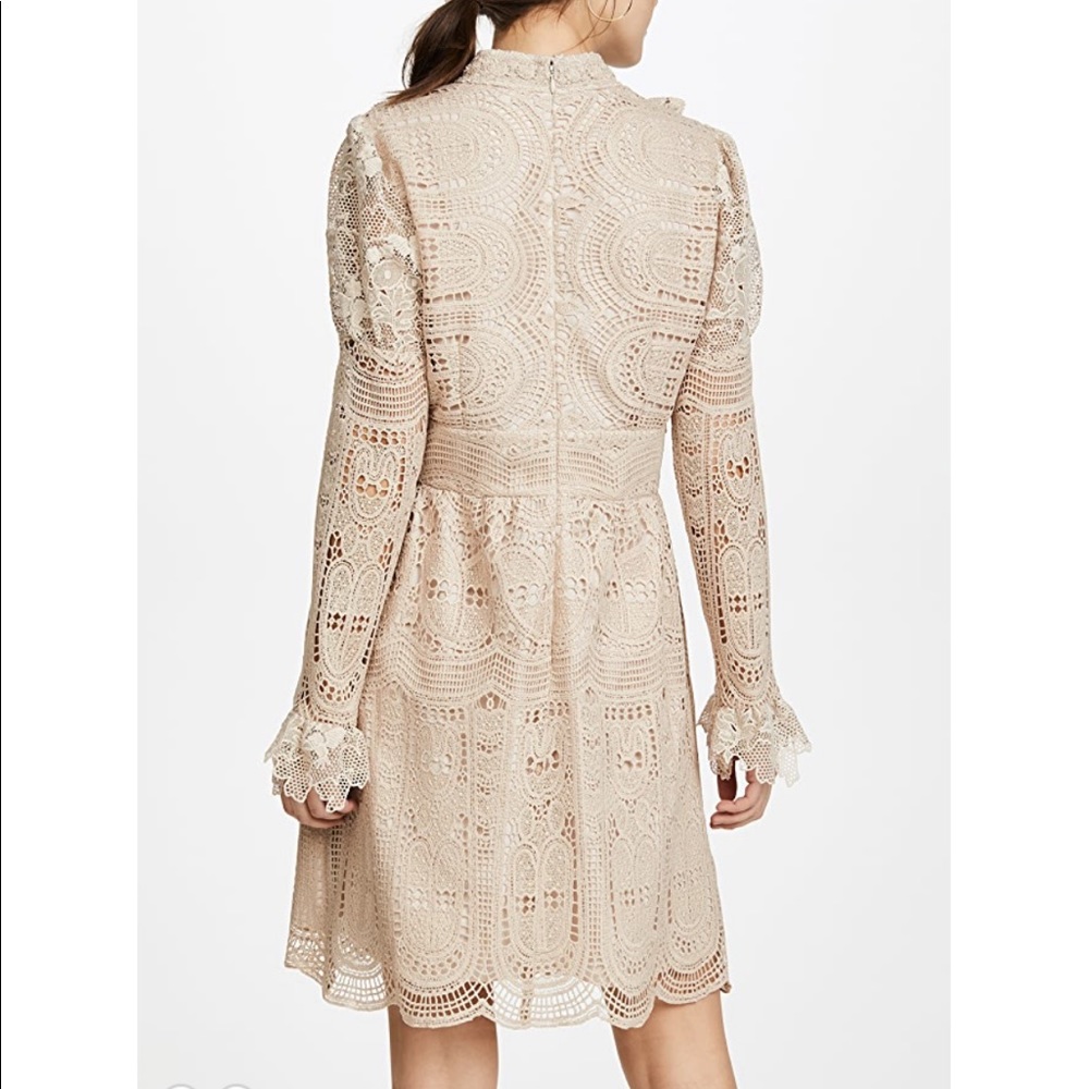 Anna Sui Cupid’s Cloud and Scallop Lace dress 0 - Picture 3 of 8